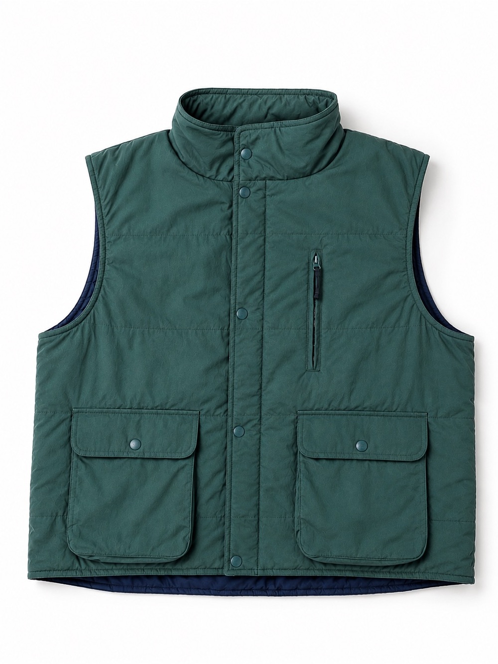 L.L. Bean Vintage Insulated Utility Hunting Vest Forest Green Men’s XL